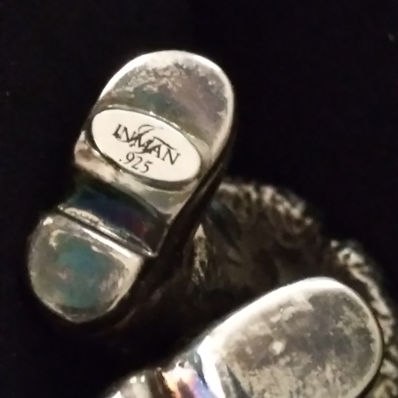 JT Inman Sterling Silver American Santa Ornament - Picture 8 of 10